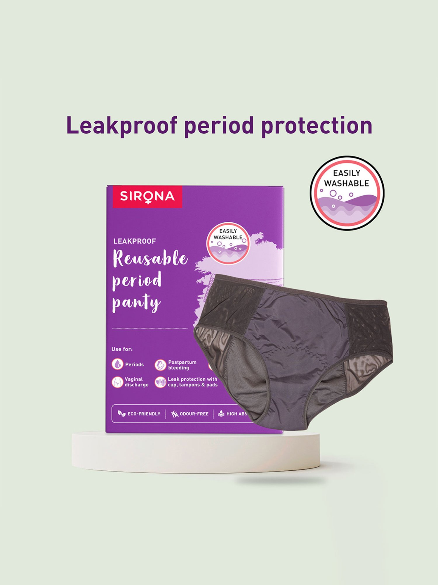 Sirona Reusable Period Panty - Extra Large