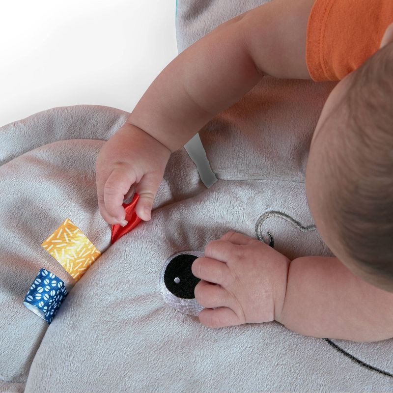 Bright Starts Hug-n-Cuddle Elephant Activity Gym - Blue