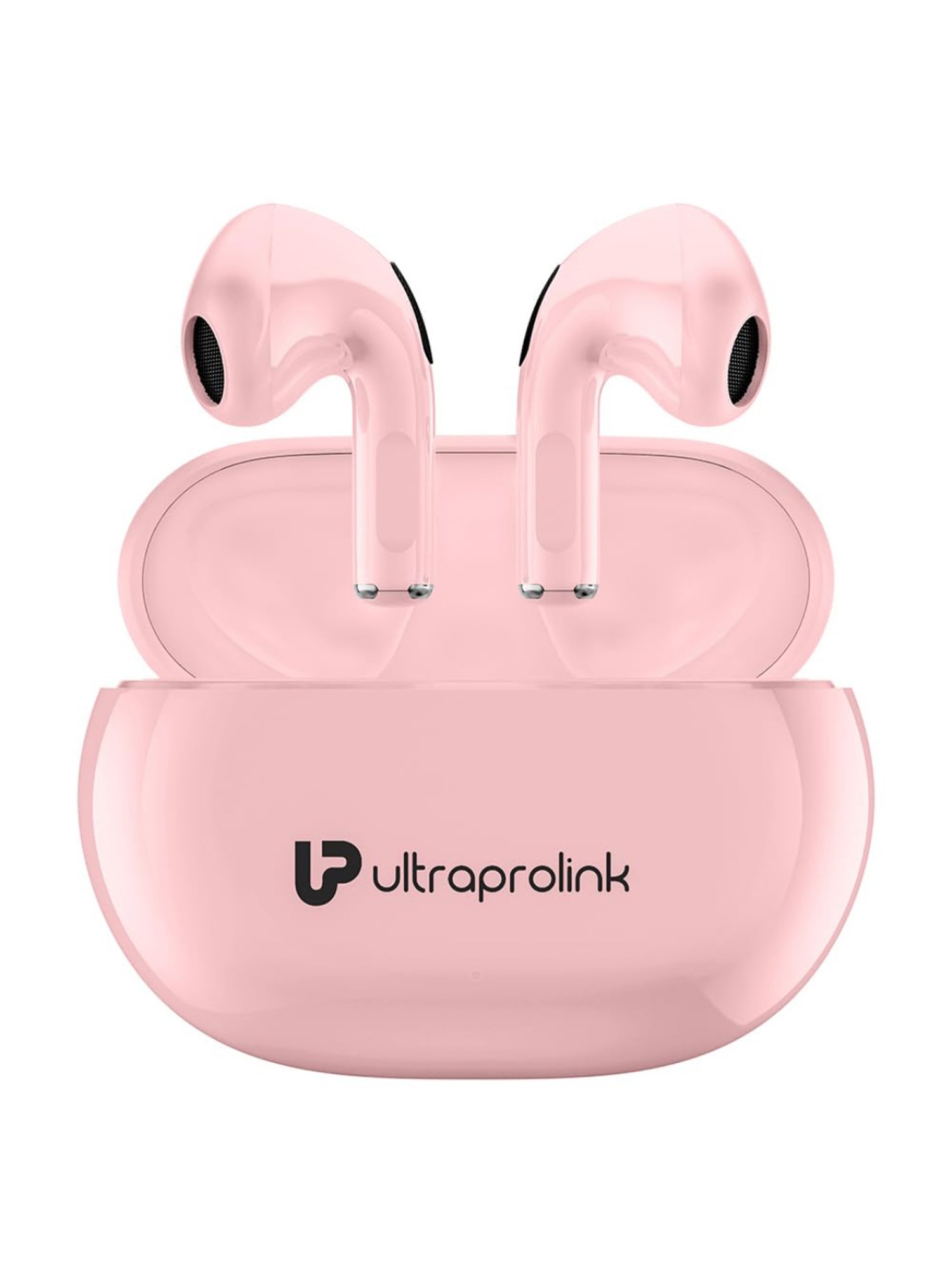ULTRAPROLINK UM1147 Bluetooth Earbuds with 12H Playtime, Game Mode (Pink, True Wireless)
