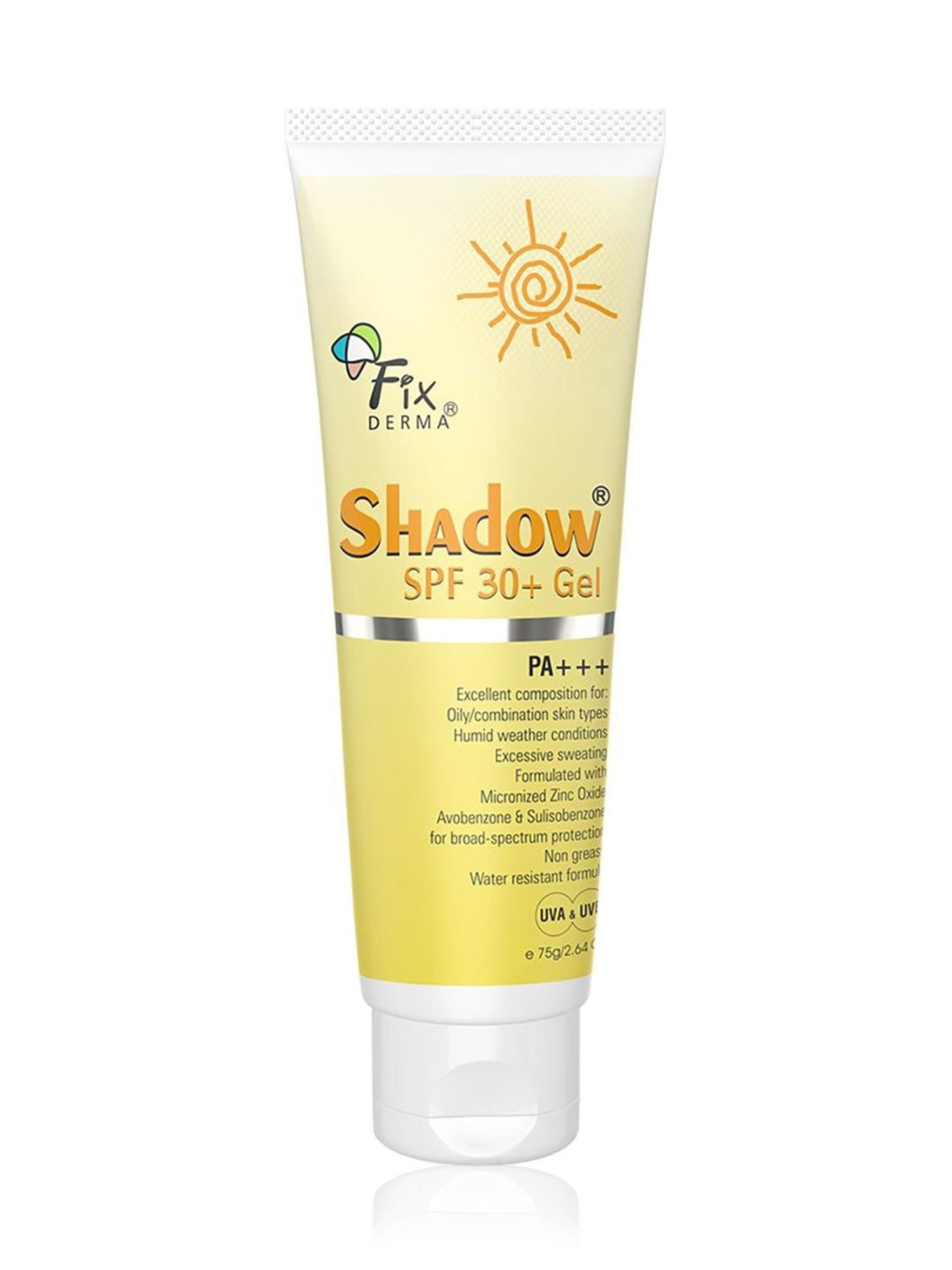 Fixderma Shadow SPF 30+ Gel - 75gm