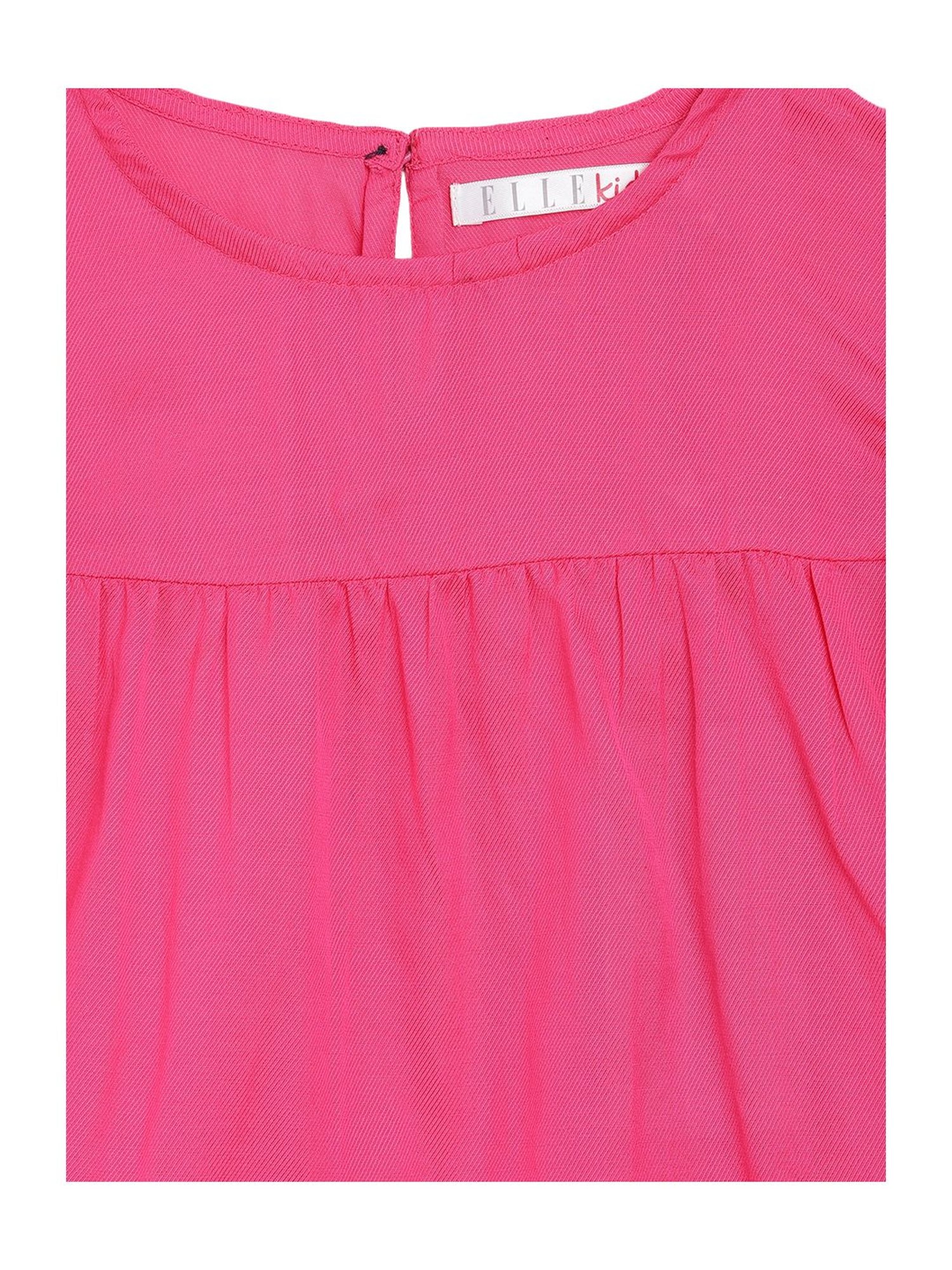 Elle Kids Pink Cotton Top