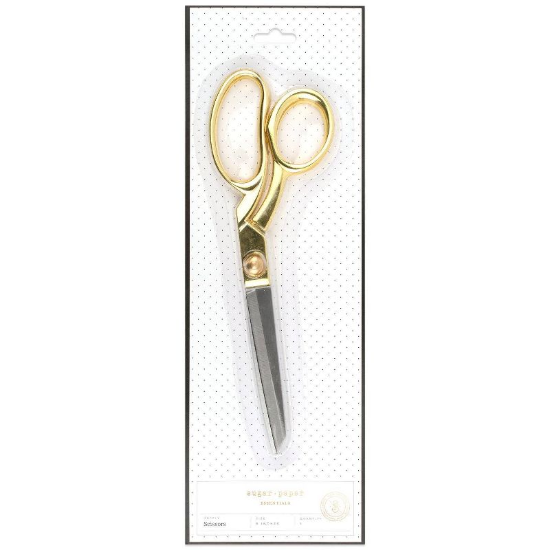 8" Scissors Gold - Sugar Paper™