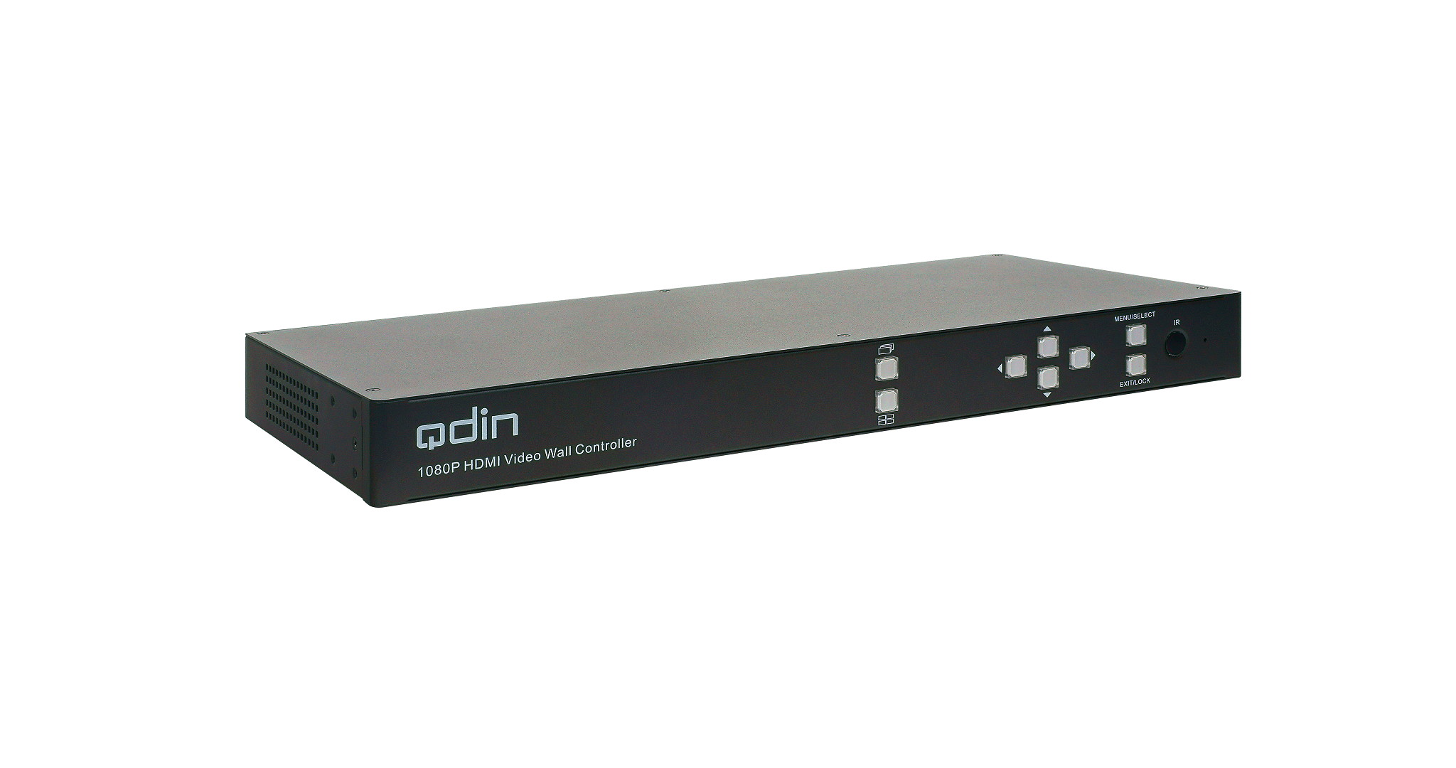 Qdin MVH-41 Multiview HDMI 1080p Switch with Full Screen, Dual View,Quad View, PiP, PAP and Windows mode