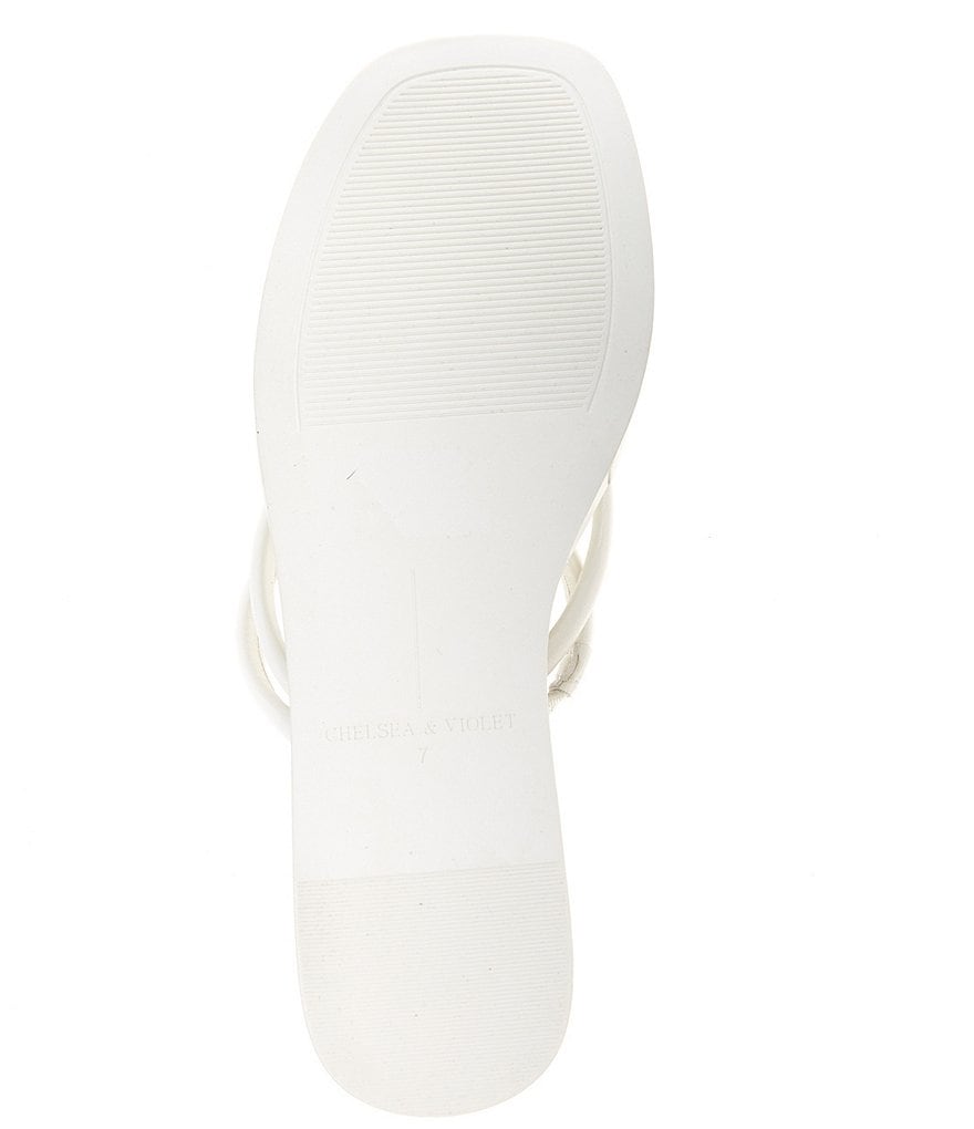 Chelsea & Violet Benni Flatform Wedge Thong Sandals