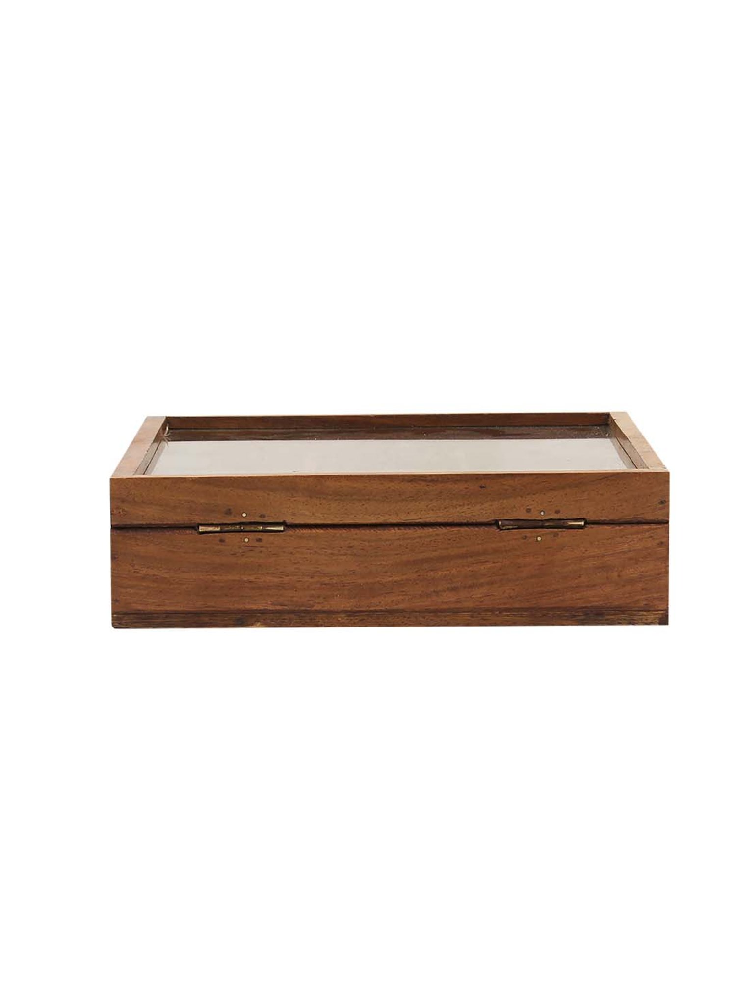 VarEesha Brown Sheesham Wood Storage Box - Set of 1