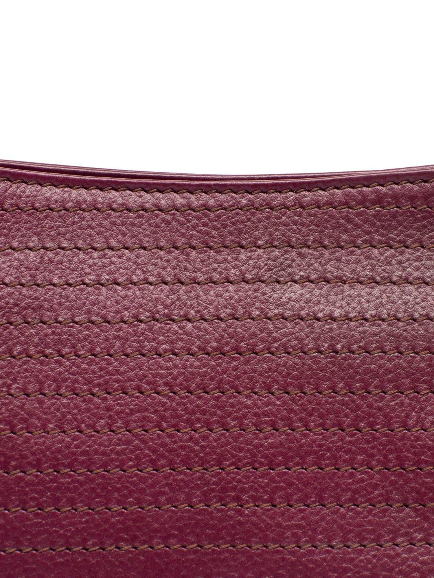 Mai Soli Missy Leather Purple Cross Body Bag