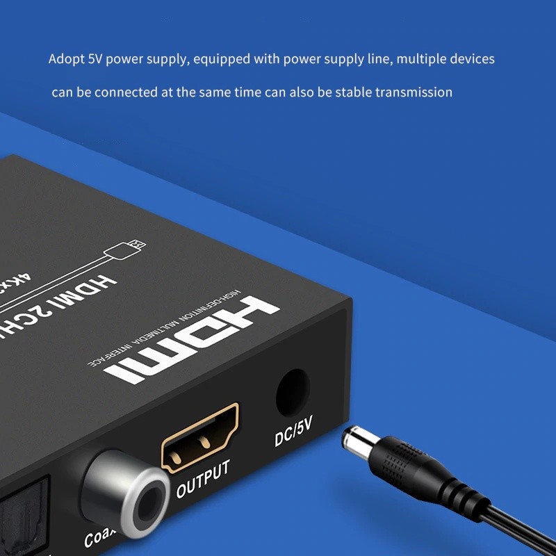 JTD01044K Most Advanced 4 Ports HDMI 1X4 Powered Splitter Support Ultra HD 4K 3840 A 2160 Resolution and 3D