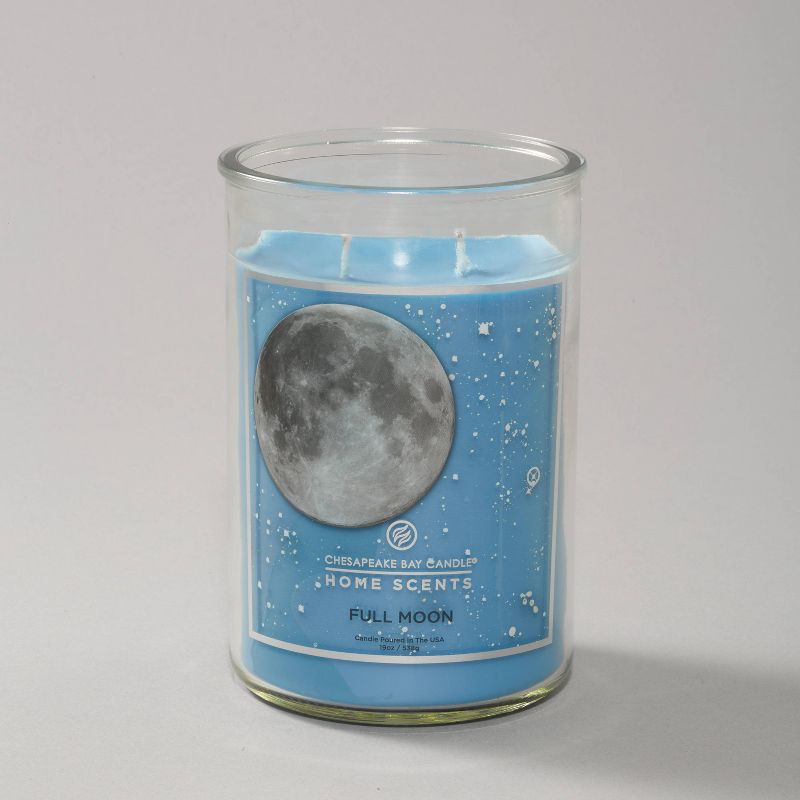 19oz Glass Jar 2-Wick Full Moon Candle - Home Scents by Chesapeake Bay Candle
