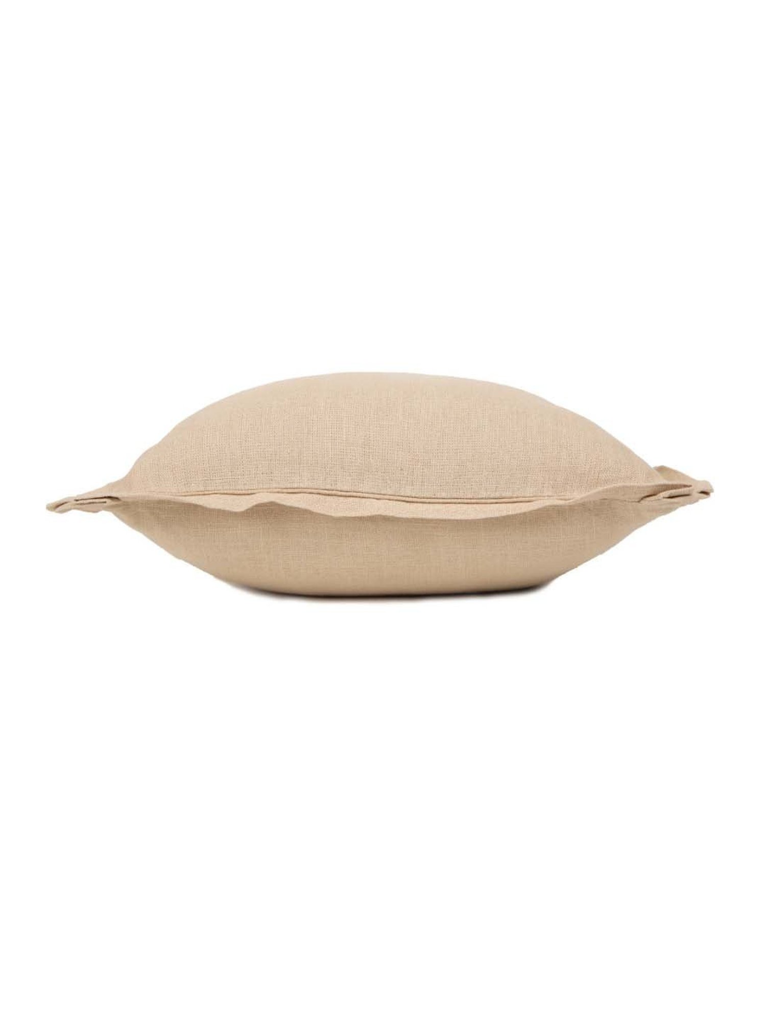 Home4U 'Dorian' Light Brown Cotton Cushion Cover - Set of 1
