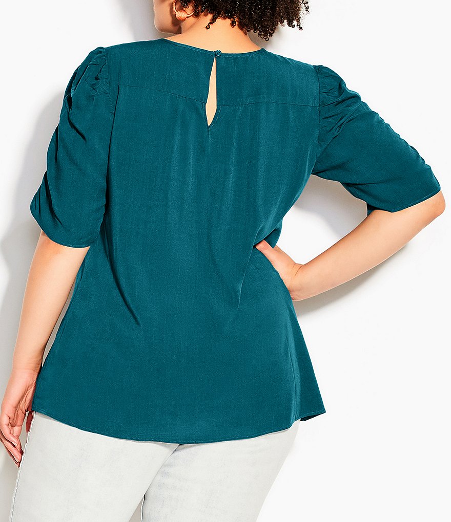 Jessica Simpson Plus Size JJ Red Dahlia Moroccan Border Print Fringe Hem Kimono Jacket