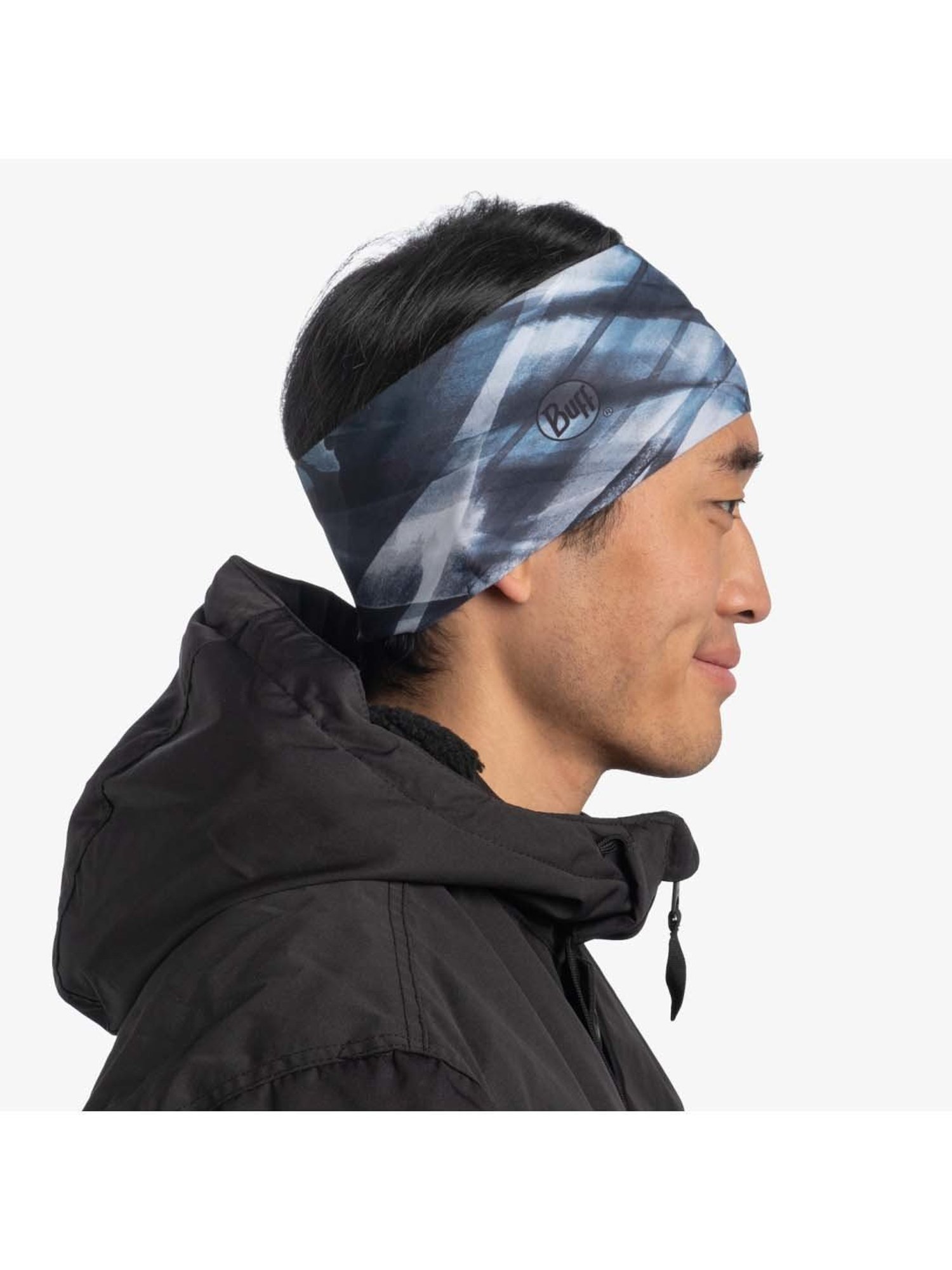 BUFF Grey Printed Head Band