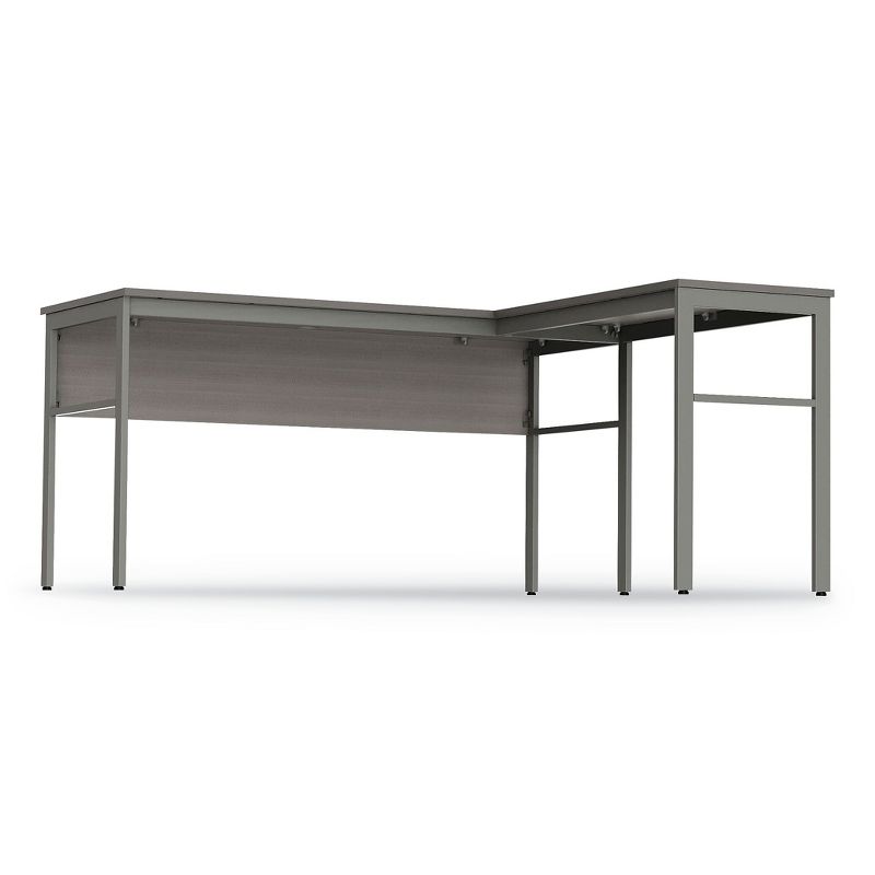 Linea Italia(R) Urban Desk Workstation, 59w x 59d x 29 1/2h, Ash UR602ASH