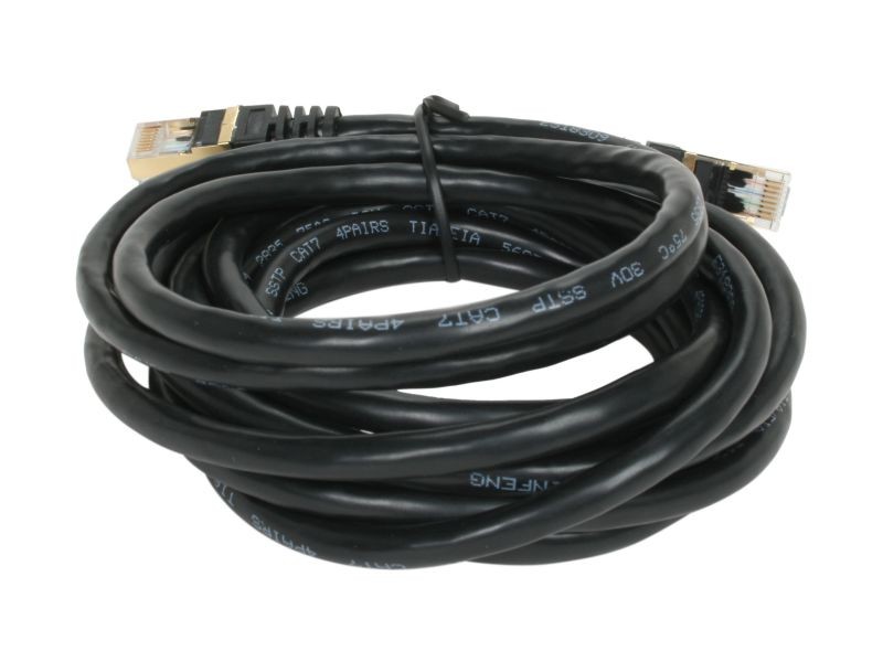Rosewill RCW-3-CAT7-BK 3 ft. Twisted Pair (S/STP) Networking Cable