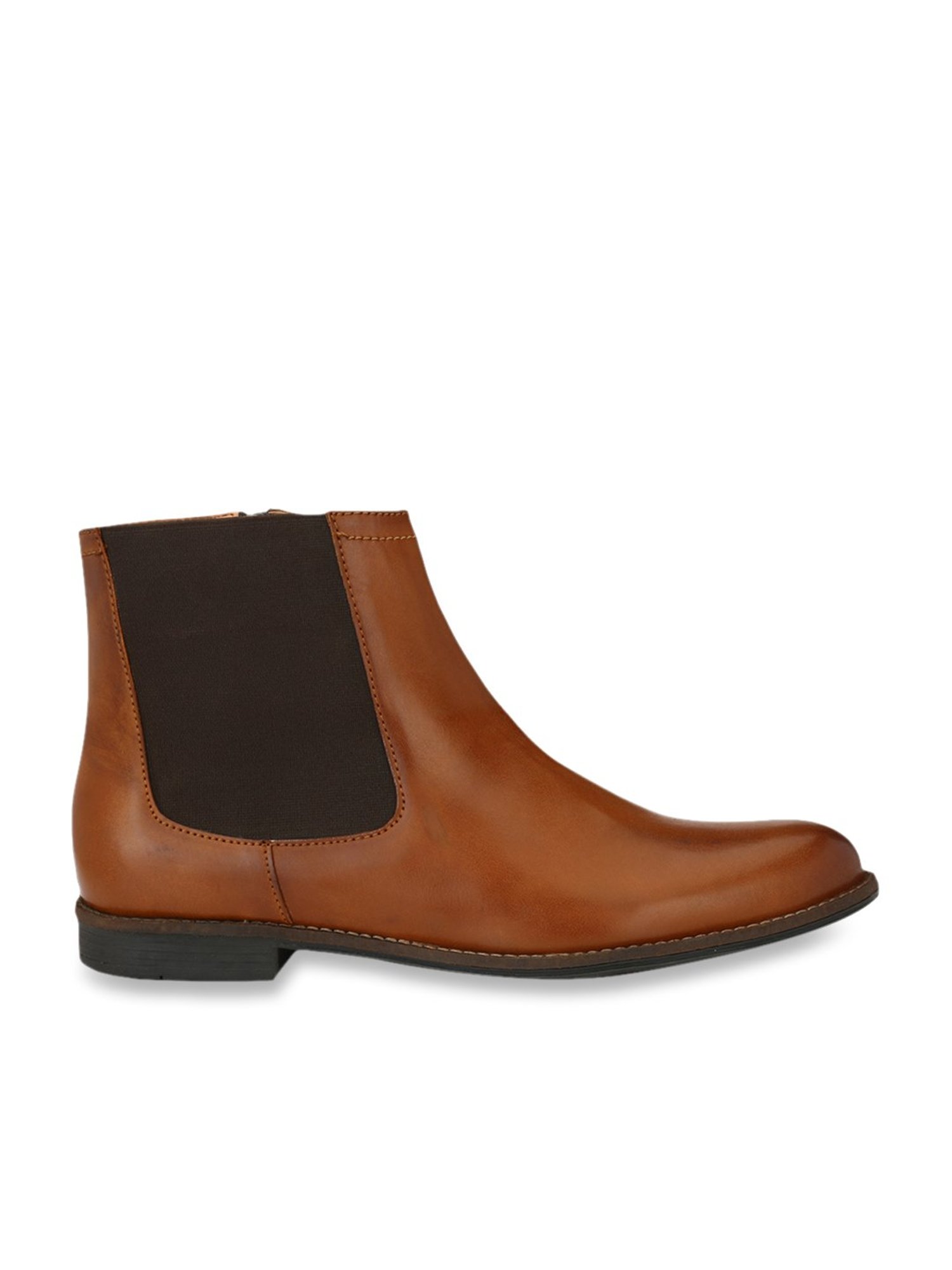 Delize Men's Tan Formal Boots