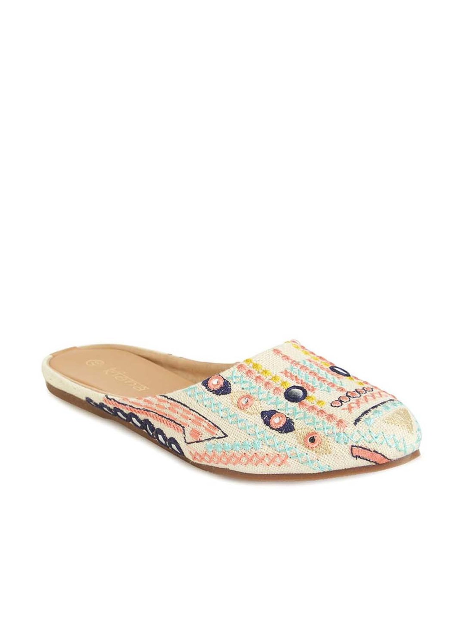 Kiana Women's Multicolor Mule Shoes