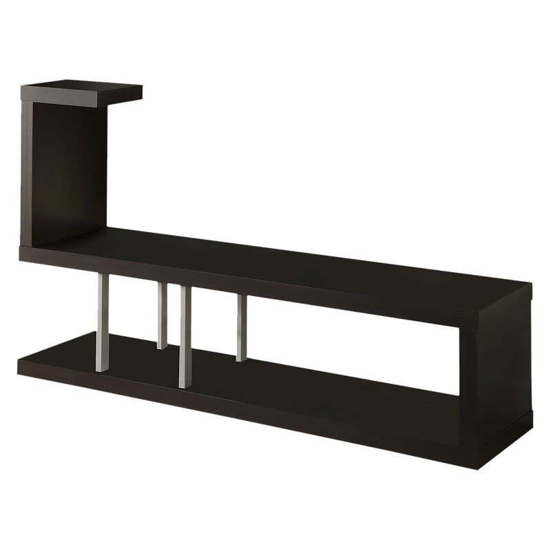 Hollow Core TV Stand - Cappuccino (60") - EveryRoom