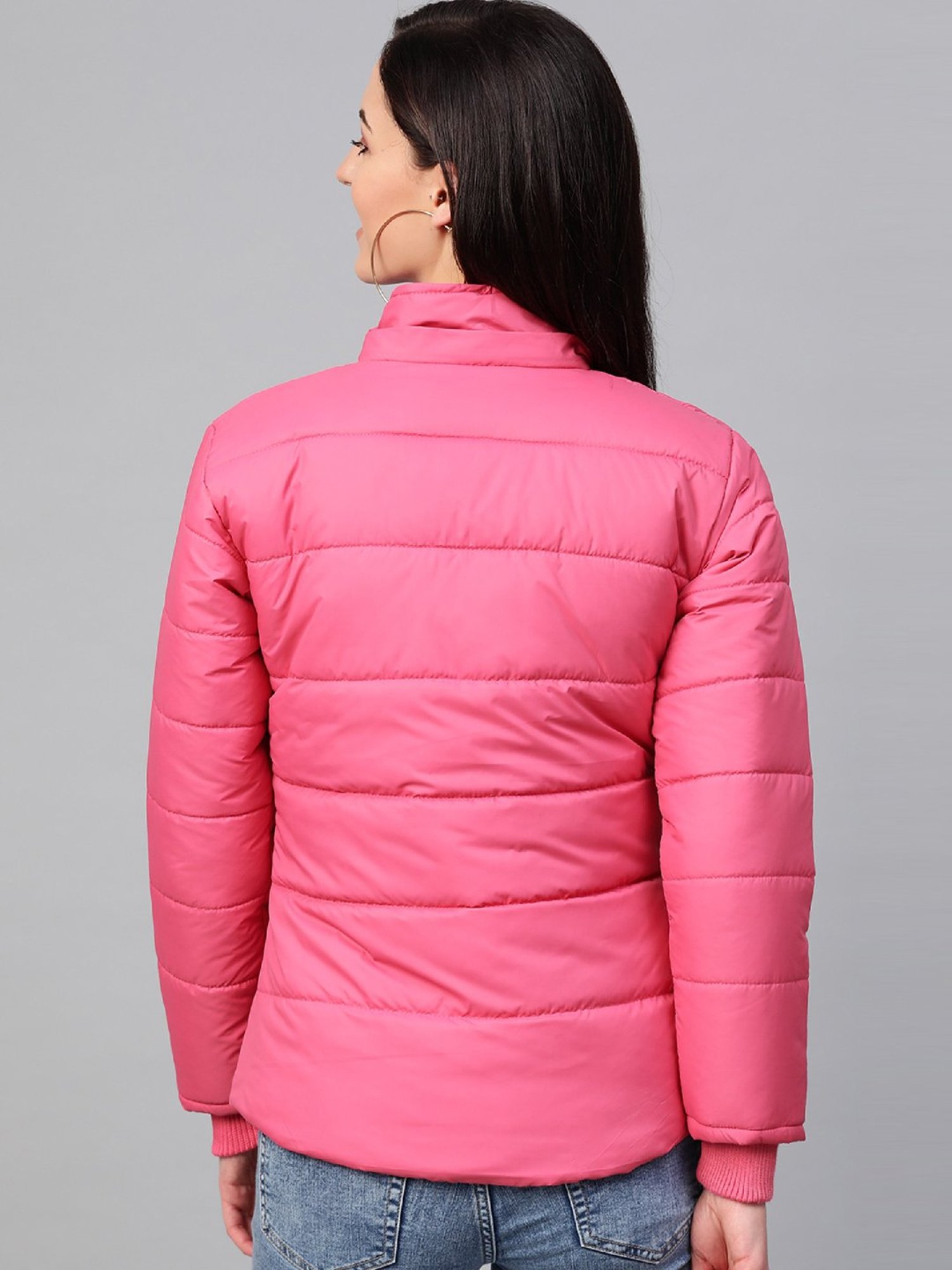 VOXATI Pink Regular Fit Jacket