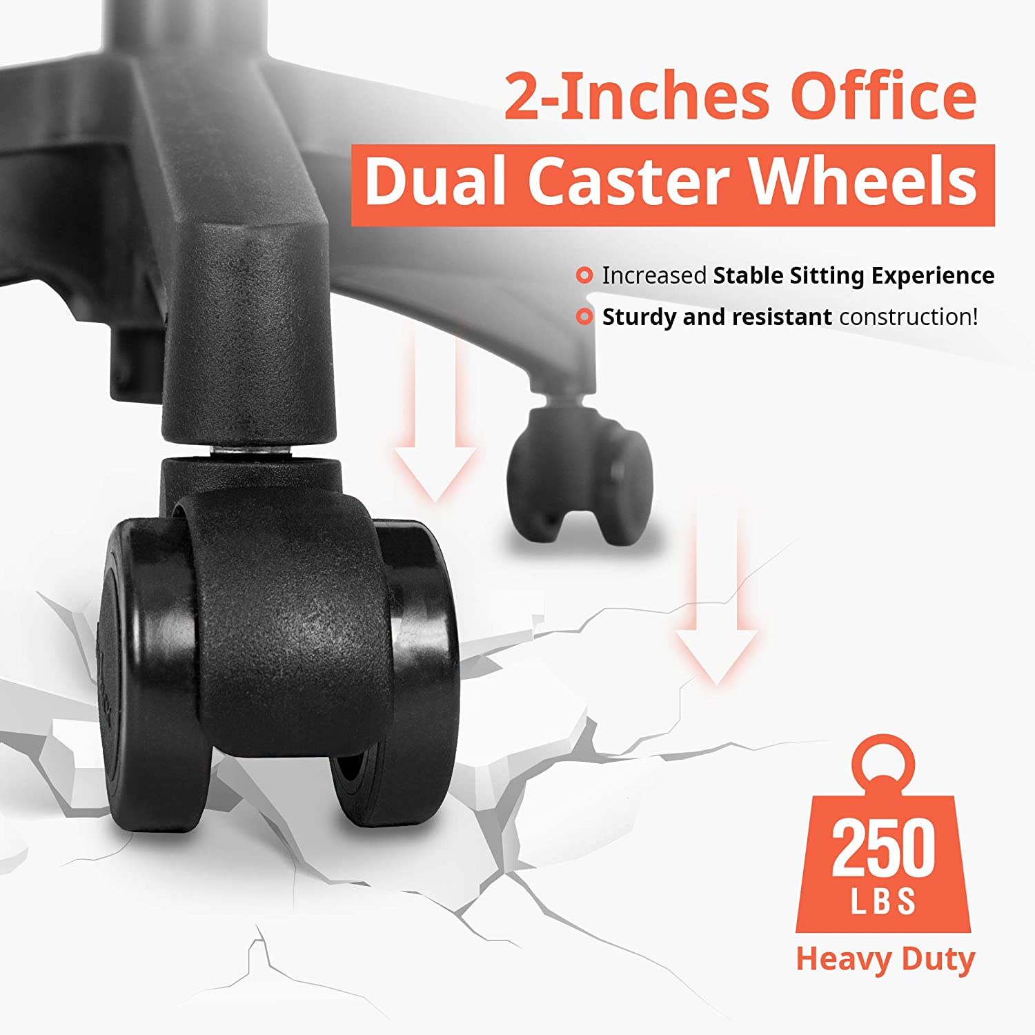 Office Chair Computer Desk Chair Gaming - Ergonomic Mid Back Cushion Lumbar Support with Wheels Comfortable Blue Mesh Racing Seat Adjustable Swivel Rolling Home Executive (Black)