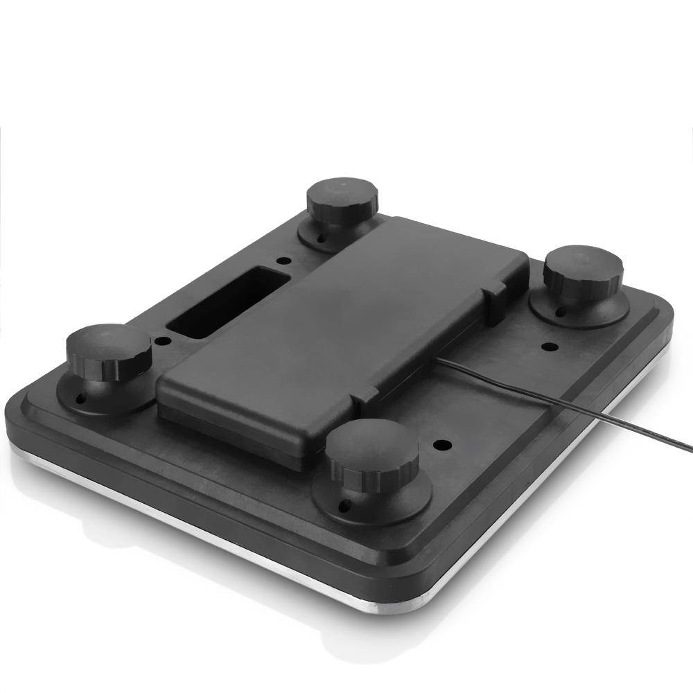 Industrial Digital Shipping Postal Scales, Max Weight 200KG 440lb w/ LCD Backlight Display & AC Adapter, Heavy Duty Stainless Steel Platform for Medium to Small Packages Parcel Small Pet Puppy