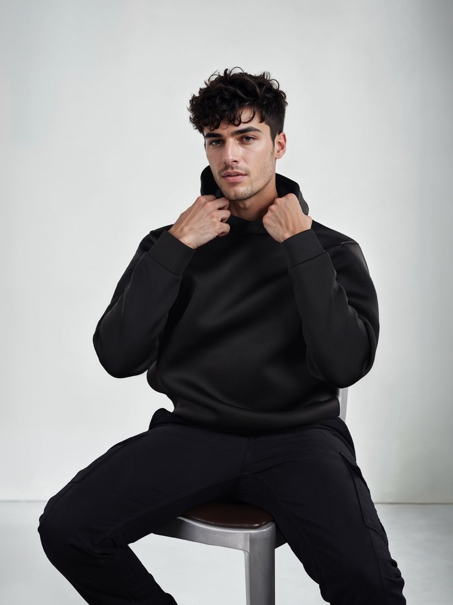 Spykar Red Slim Fit Sweatshirt