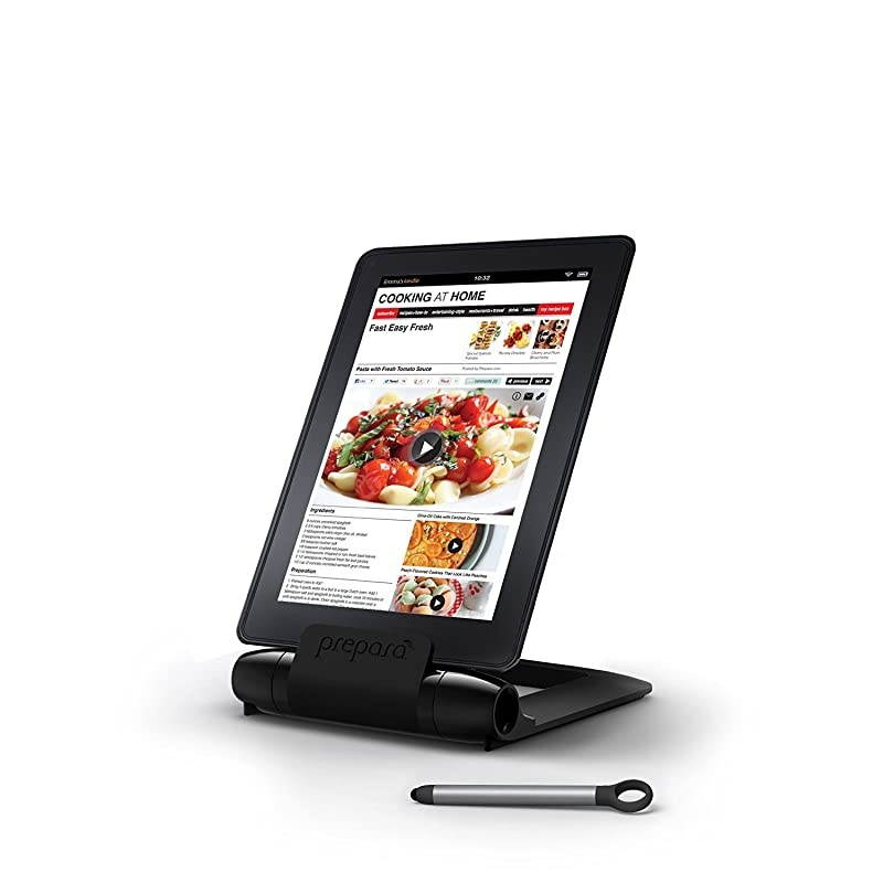 Black iPrep Adjustable Stand for phones tablets ereaders Large