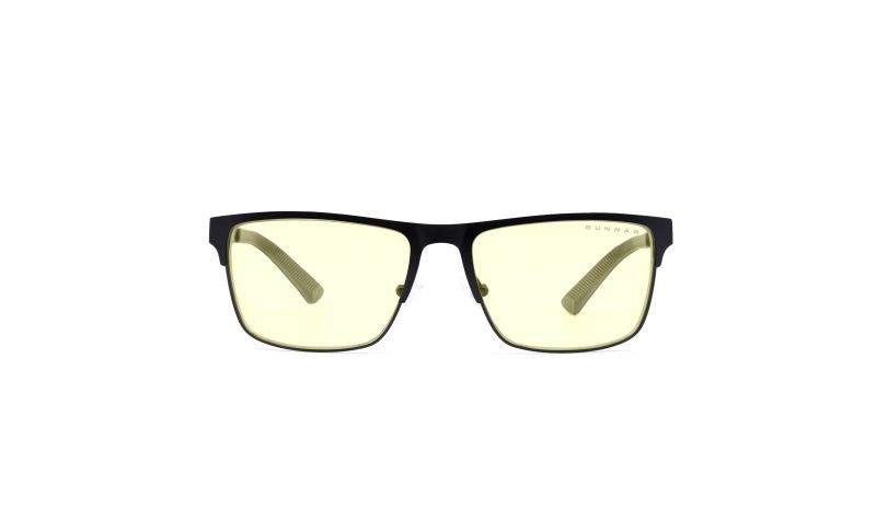 Gunnar Pendelton Amber Lens Block Blue Light Slate Frame Eyewear