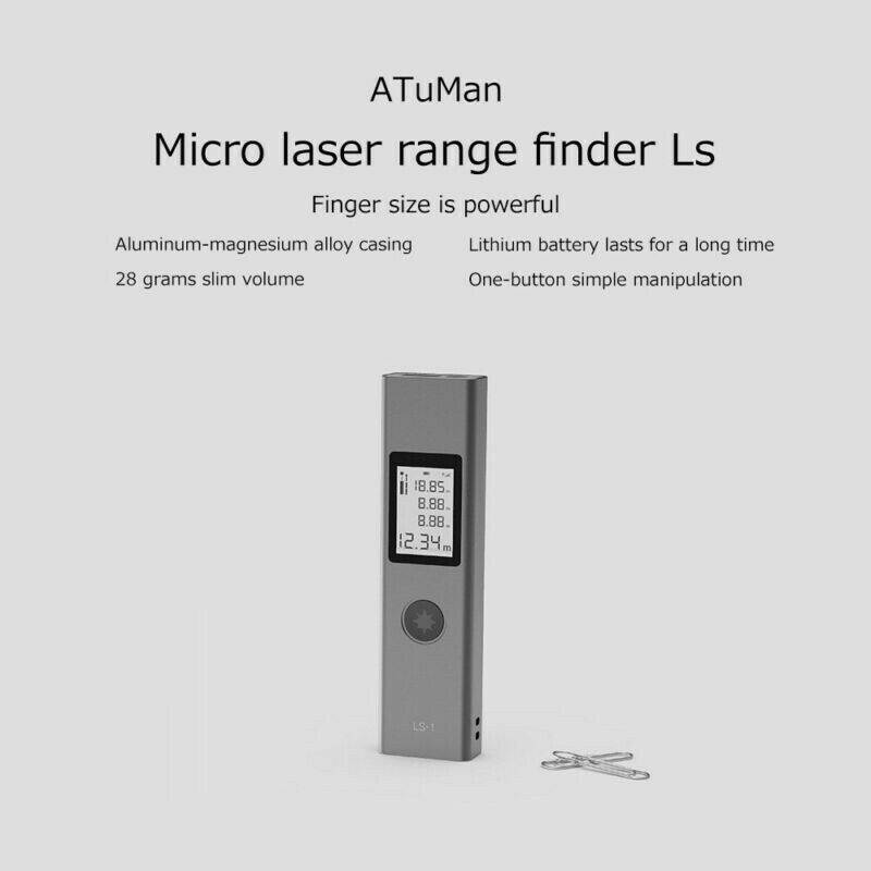 "LS-1 MINI Laser Distance Meter 40M Digital Tape Range Finder Measure Diastimeter "
