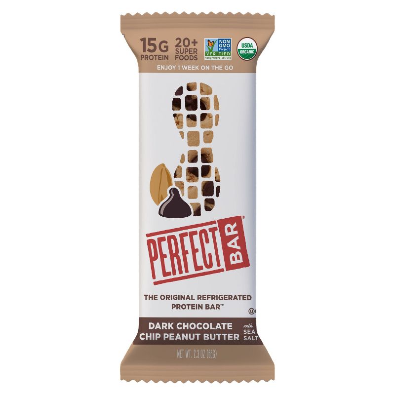 Perfect Bar Dark Chocolate Peanut Butter with Sea Salt - 2.3oz