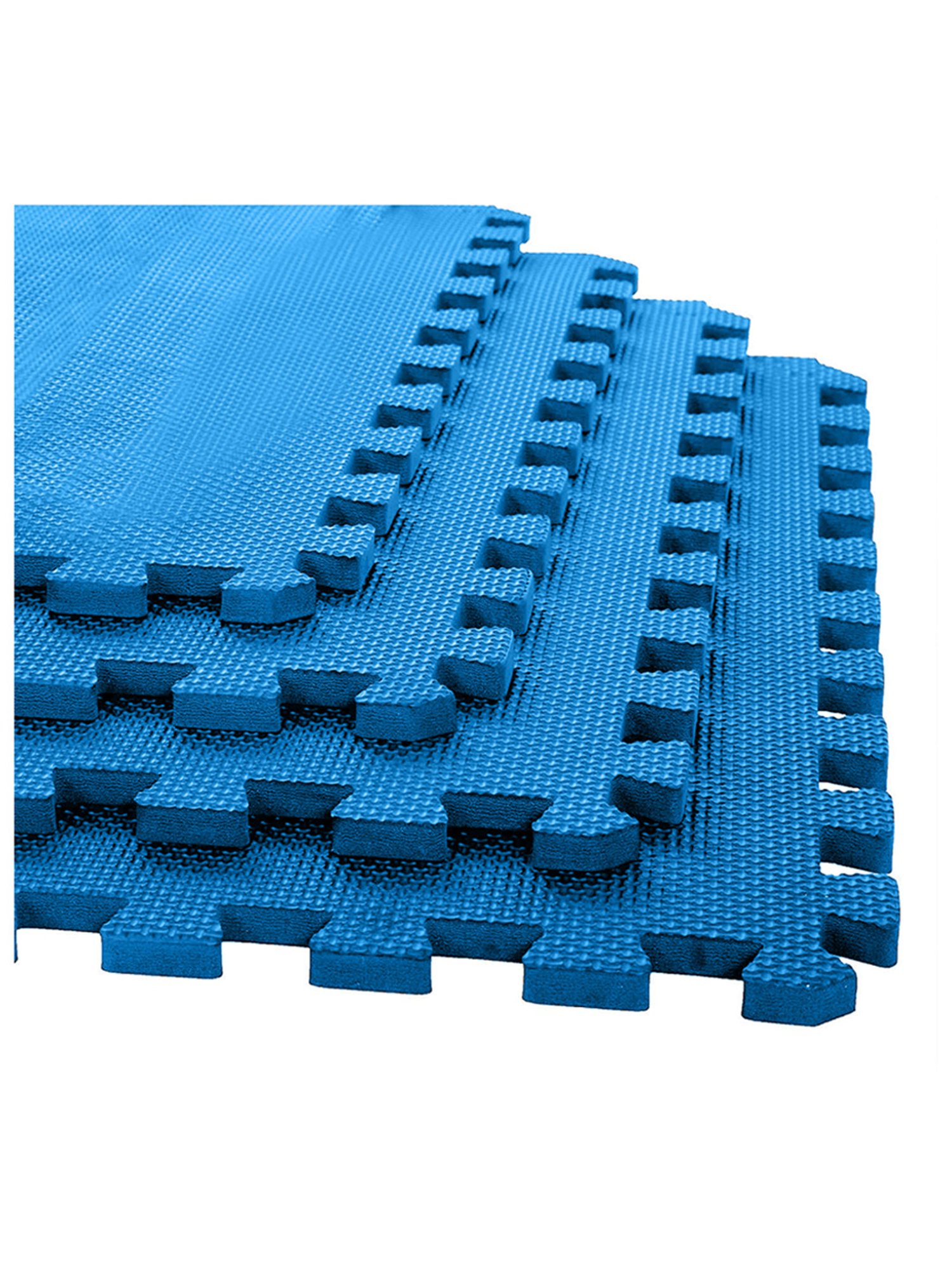 Xtrim Puzzle Exercise Mat with EVA Foam (Blue) Size - 10mm