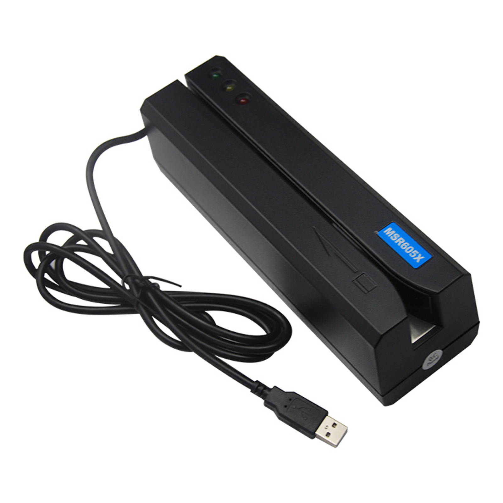MSR605X USB Hico 3 Tracks Swipe Magnetic Credit Card Reader/Writer Encoder MSR206