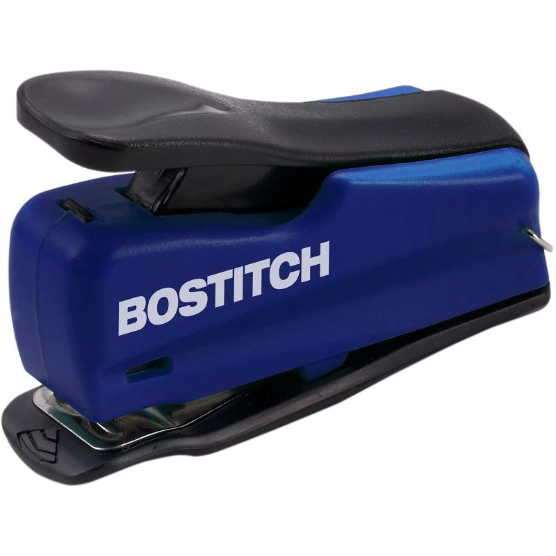Paperpro-Bostitch Mini Half Strip Stapler Staples 12 Sheets Blue 1812