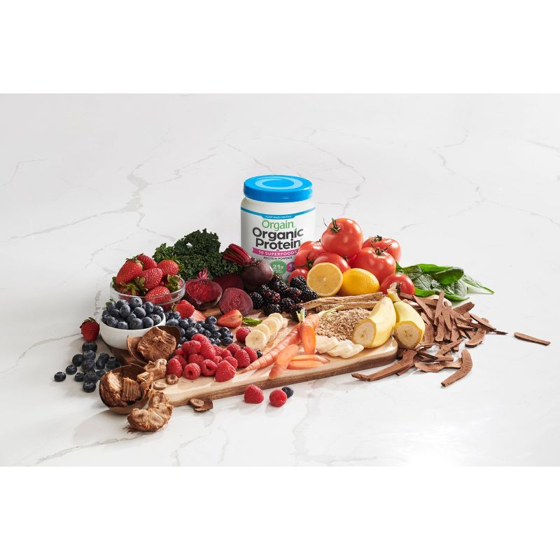 Orgain Organic Vegan Protein & Superfoods Powder - Vanilla - 16oz