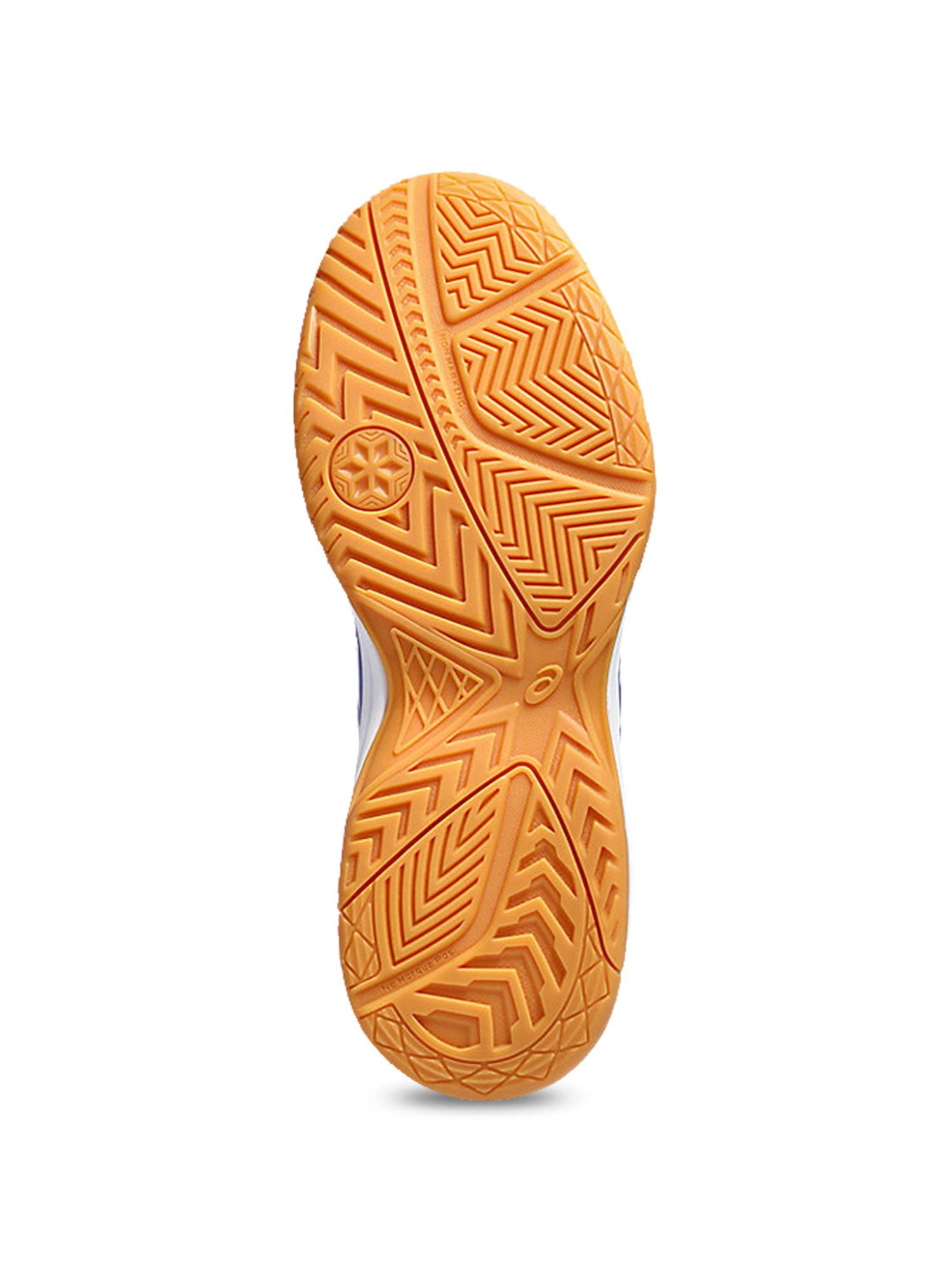 Asics Women's Upcourt 5 White Indoor Court Shoes