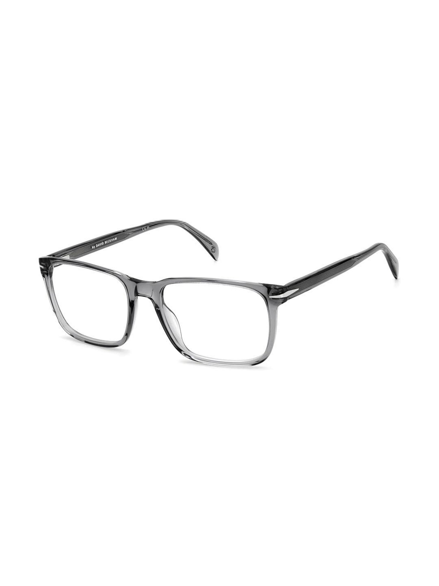 DAVID BECKHAM Grey Rectangular Eye Frames for Men