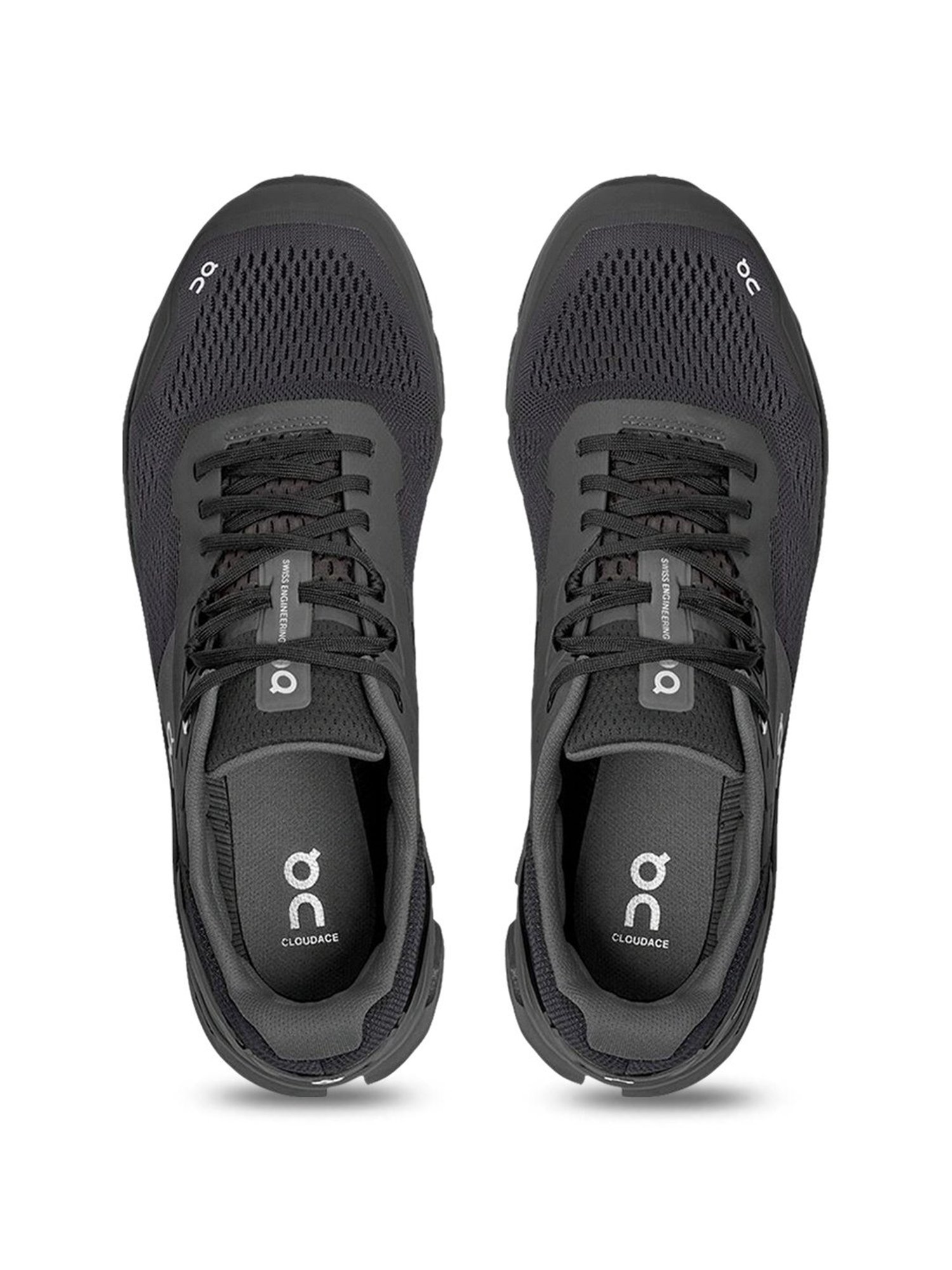 On Men's Cloudace 2 Black Running Shoes