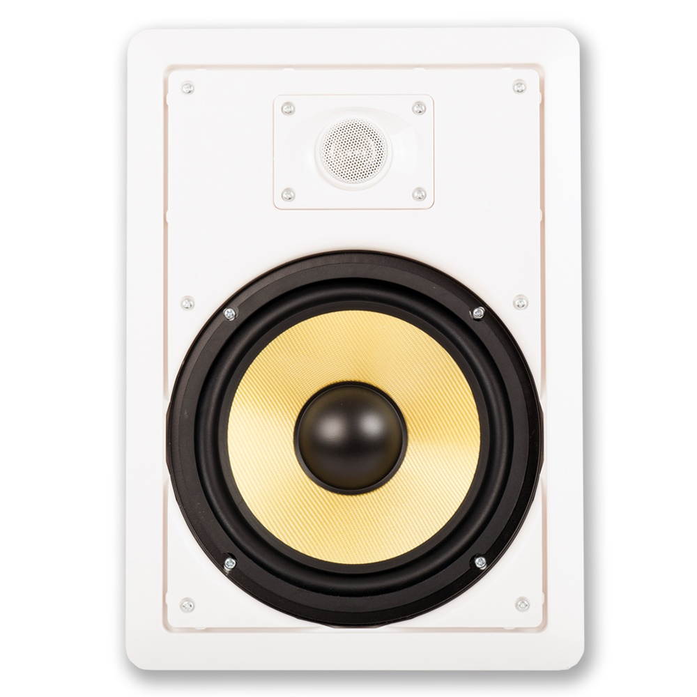 Acoustic Audio HD-800 In Wall 8" Speakers Home Theater Surround Sound 7 Speaker Set