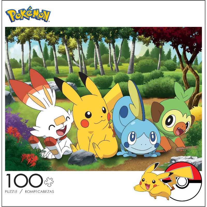 Buffalo Games Entertainment: Pokemon Galar Friends Jigsaw Puzzle - 100pc
