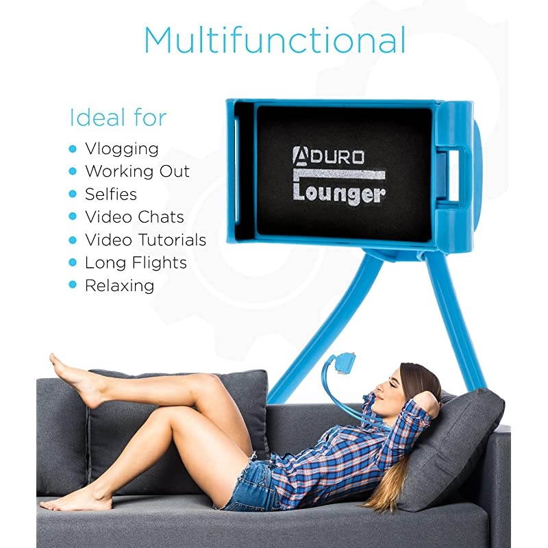 Phone Neck Holder Gooseneck Lazy Neck Phone Mount to Free Your Hands for iPhone Android Smartphone