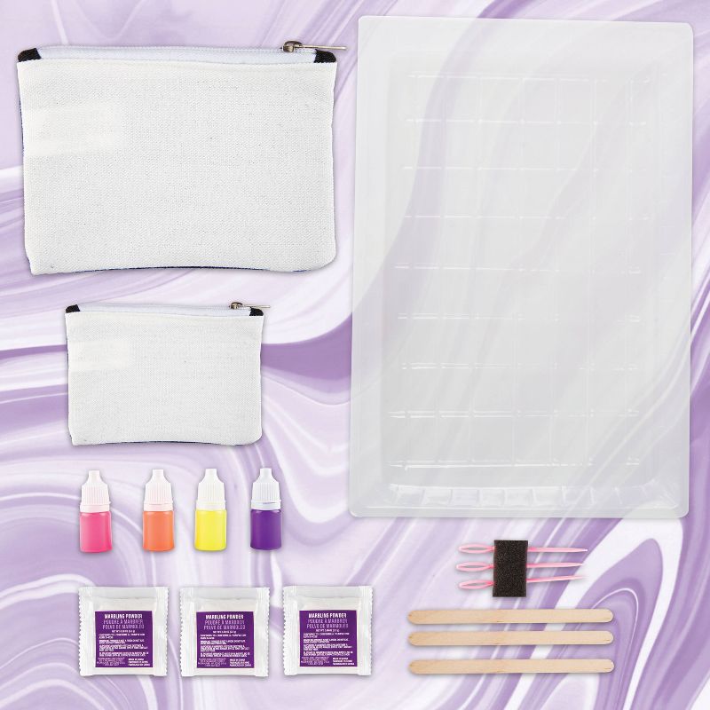 Marble Dye Pouch Kit - Fashion Angels