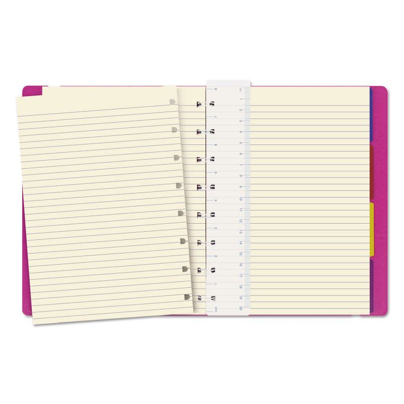 REDIFORM Notebook College Rule Pink Cover 8 1/4 x 5 13/16 112 Sheets/Pad B115011U