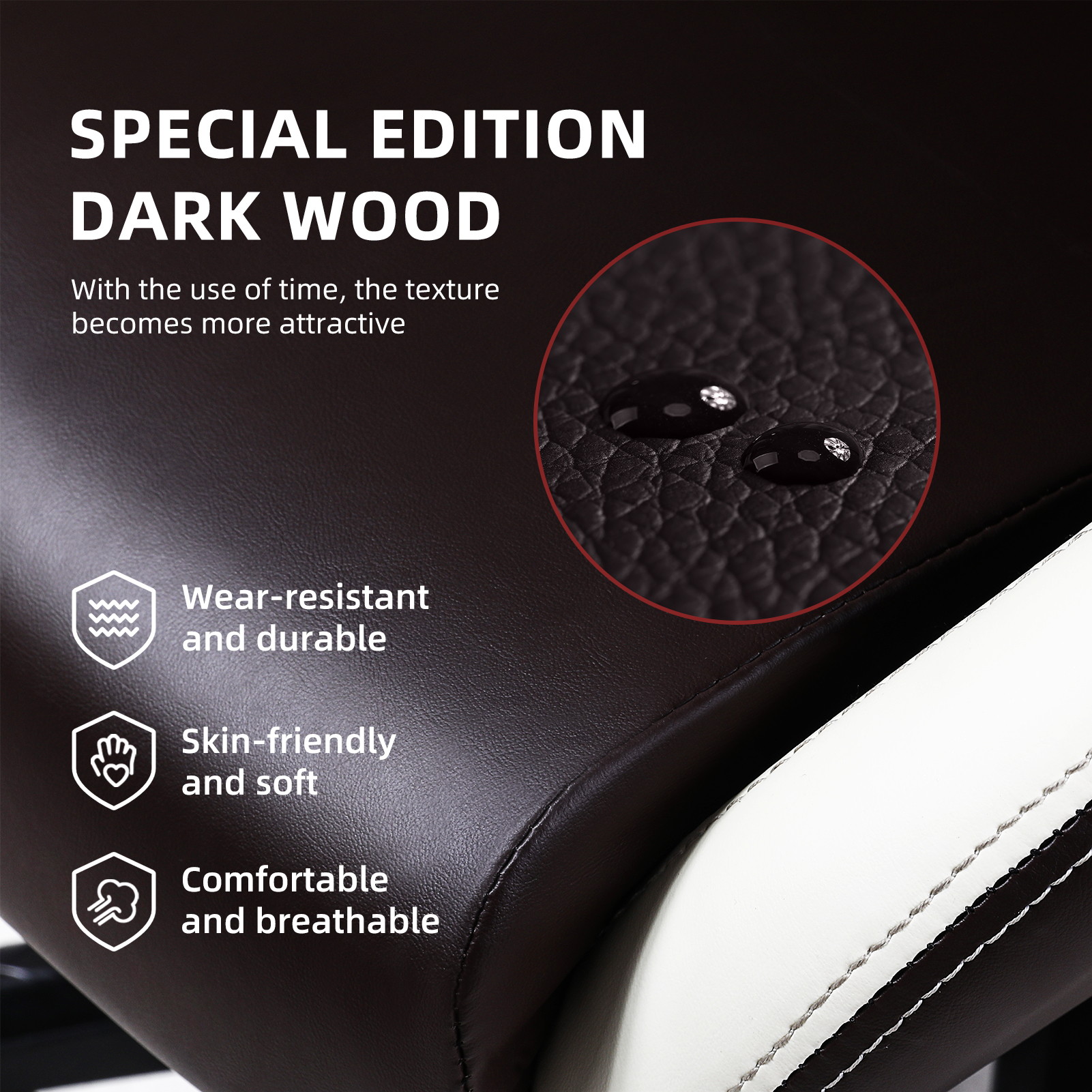 Dowinx Gaming Chair High Back Retro Style with Headrest and Massage Lumbar Support Office Chair with PU Leather Adjustable Swivel Ergonomic Computer Chair (Grey)