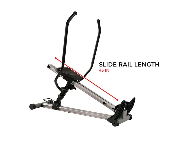 Sunny Health & Fitness Incline Slide Rower