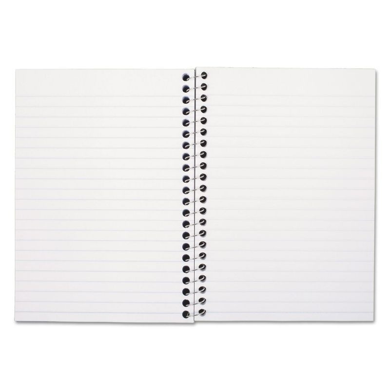 Mead DuraPress Cover Notebook College Rule 7 x 5 White 80 Sheets 06542