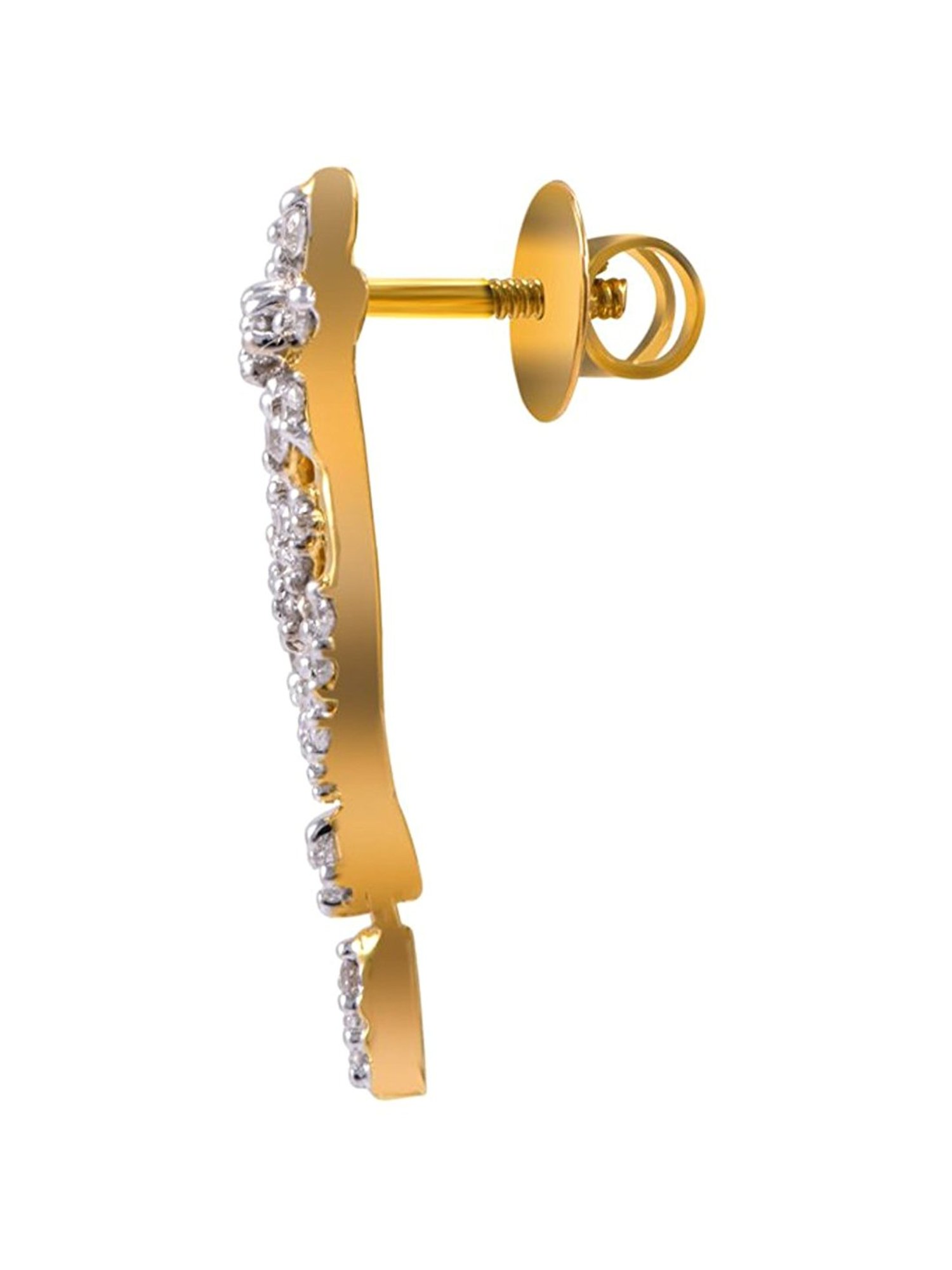 Joyalukkas 18 kt Gold & Diamond Earrings