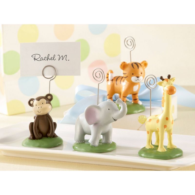 12ct "Born To Be Wild" Animal Place Card/Photo Holders