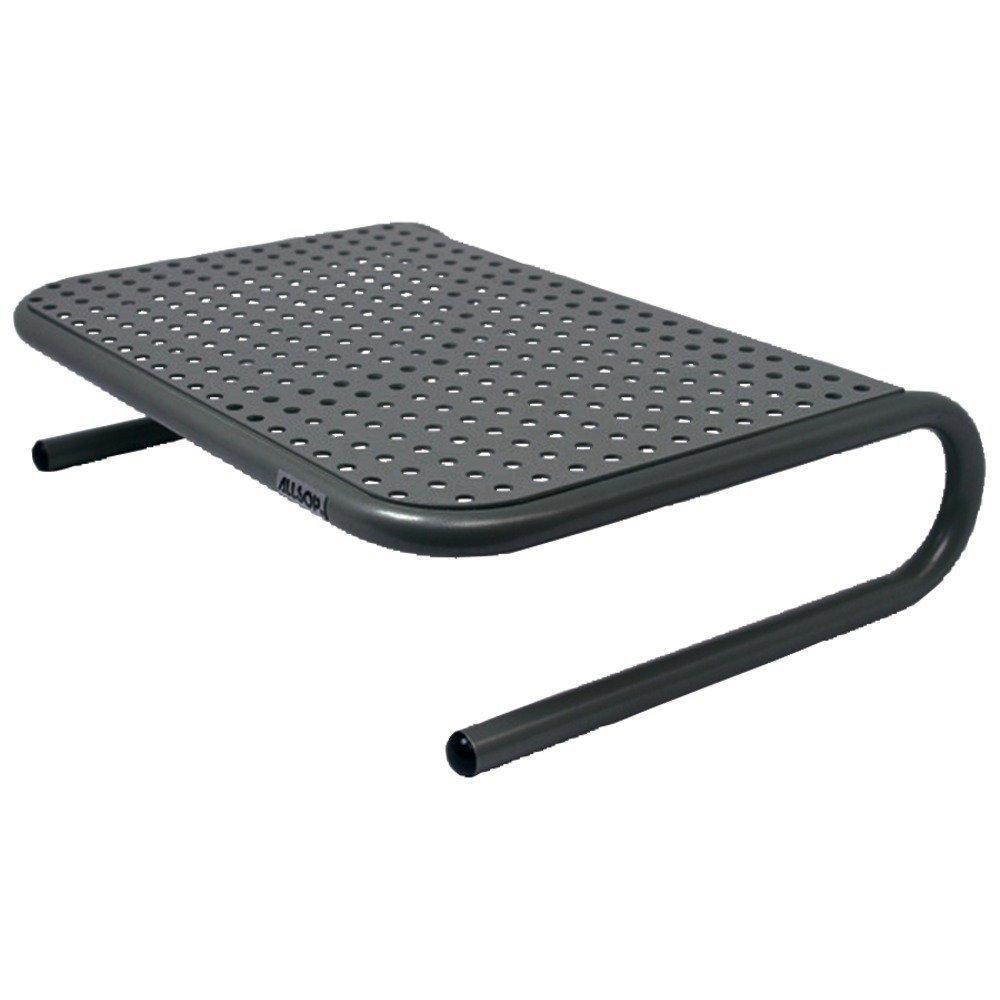 Allsop Metal Art Jr. Monitor Stand 14-Inch Wide Platform - Pearl Black (30165)
