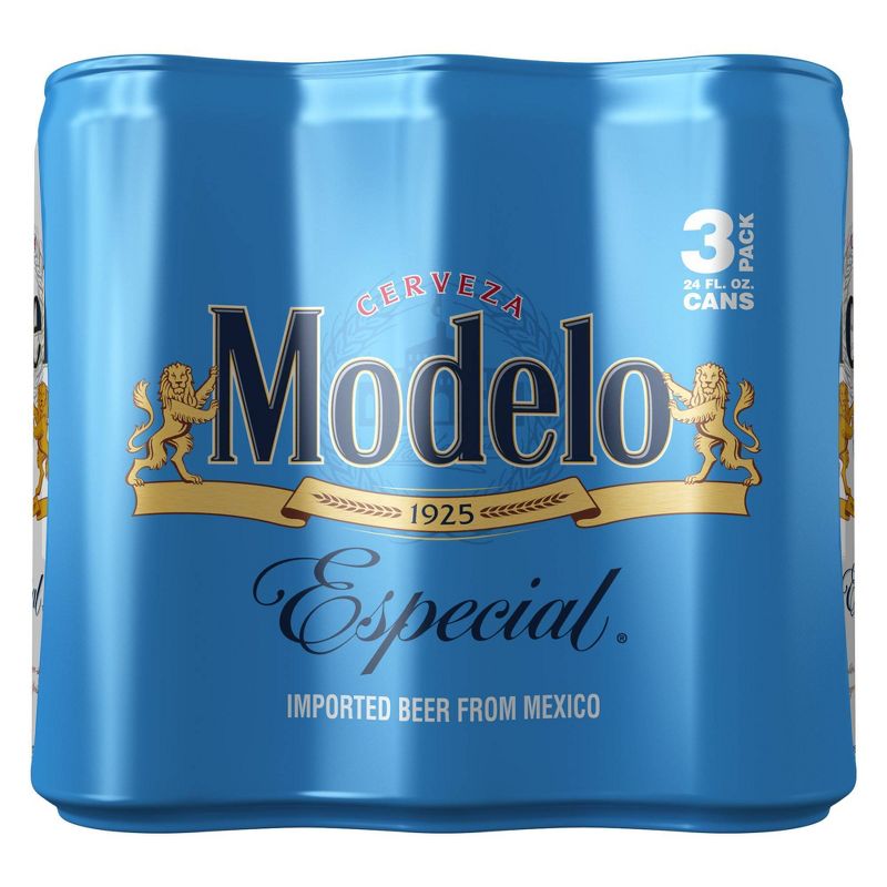 Modelo Especial Lager Beer - 3pk/24 fl oz Cans