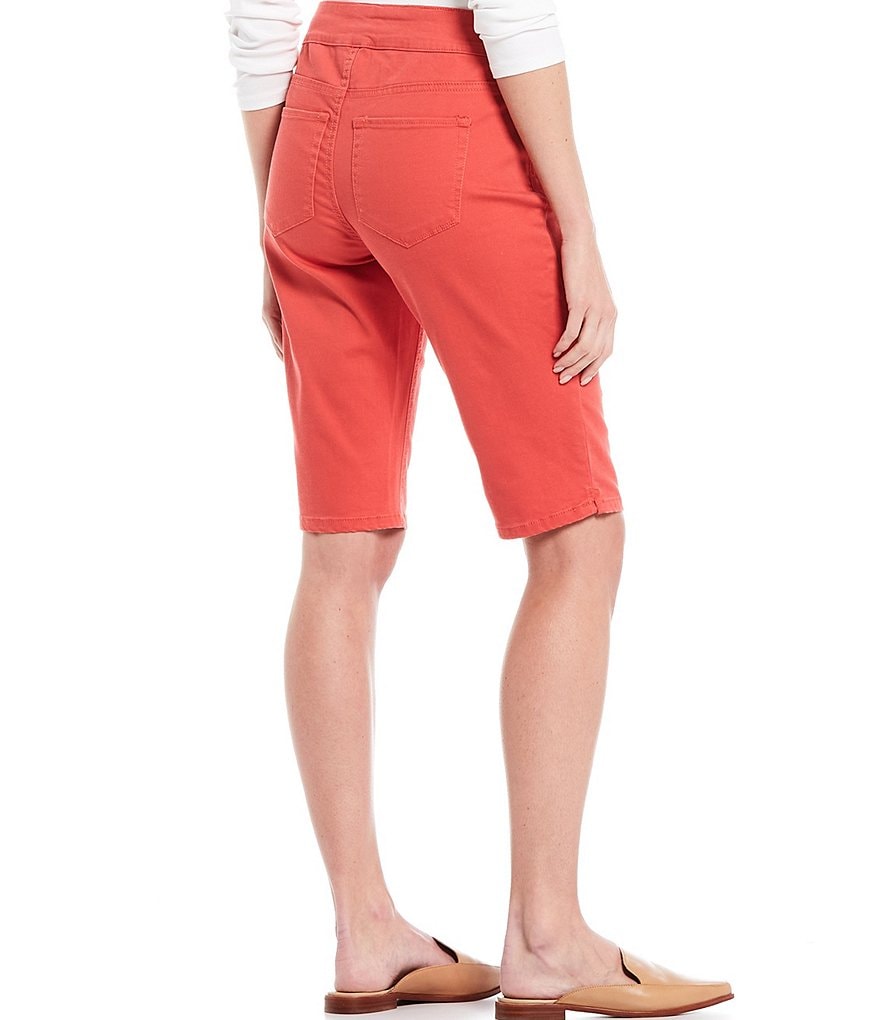 Westbound Petite Size the PARK AVE fit Indigo Skimmer Shorts