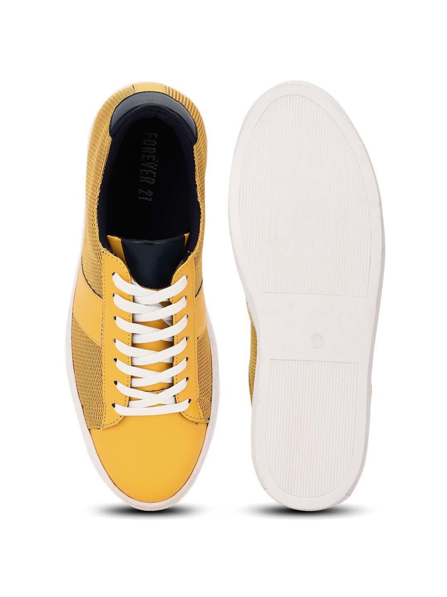 Forever 21 Men's Yellow Casual Sneakers