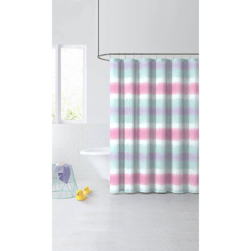 Tie Dye Stripe Shower Curtain - Dream Factory